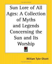 Cover of Sun lore of all ages