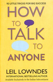 Cover of How to Talk to Anyone