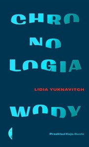 Cover of A Cronologia da Água