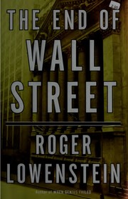 Cover of El fin de Wall Street