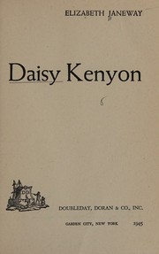 Cover of Daisy Kenyon