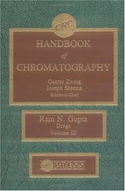 Cover of CRC Handbook of Chromatography