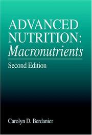 Cover of Advanced nutrition