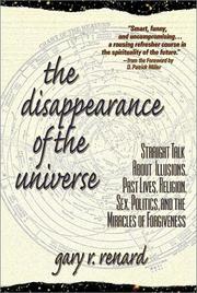 Cover of The Disappearance of the Universe