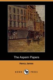Cover of The Aspern Papers