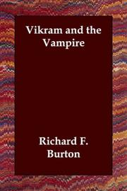Cover of Vikram and the Vampire