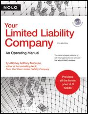 Cover of Your limited liability company