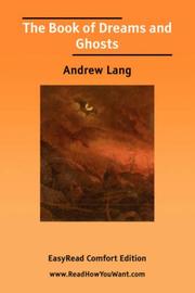Cover of The Book of Dreams and Ghosts