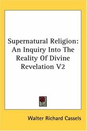 Cover of Supernatural religion