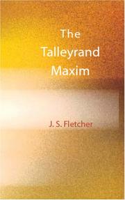 Cover of The Talleyrand Maxim
