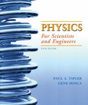 Cover of Physics for scientists and engineers