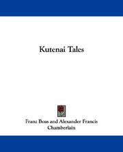 Cover of Kutenai tales