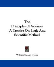 Cover of The principles of science