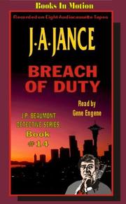 Cover of Breach of Duty