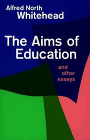Cover of The aims of education
