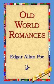 Cover of Old World Romances (Assignation / Cask of Amontillado / Hop-Frog / Masque of the Red Death / Metzengerstein / Pit and the Pendulum / Tale of the Ragged Mountains)