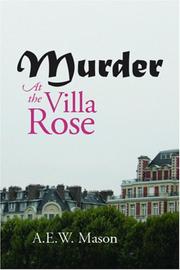 Cover of At the Villa Rose, in Four acts