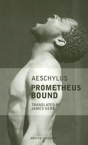 Cover of Prometheus Bound