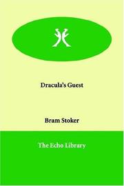 Cover of Dracula's Guest and Other Weird Stories