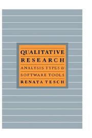Cover of Qualitative Research