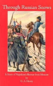 Cover of Through Russian Snows