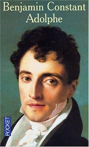 Cover of Adolphe