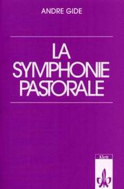 Cover of La Symphonie pastoral