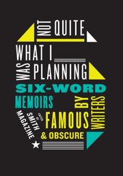 Cover of Not quite what I was planning