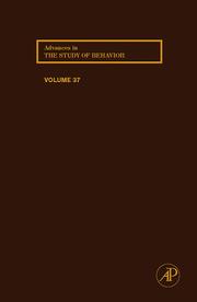 Cover of Advances in the study of behavior