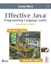 Cover of Effective Java