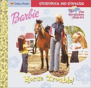 Cover of Barbie Horse Trouble Barbie Look Look