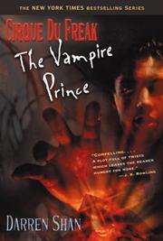 Cover of The Vampire Prince (Cirque Du Freak #6)