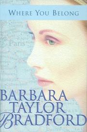 Cover of Where you belong