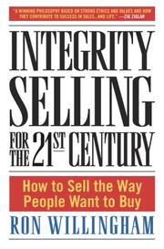 Cover of Integrity Selling for the 21st Century