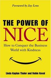 Cover of The Power of Nice