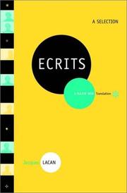 Cover of Ecrits