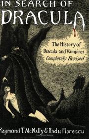 Cover of In search of Dracula