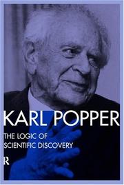 Cover of The Logic of Scientific Discovery
