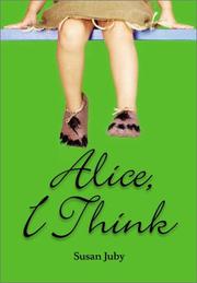 Cover of Alice, I Think