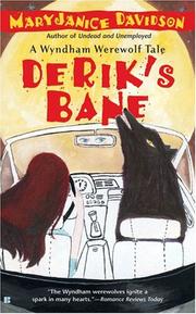 Cover of Derik's bane