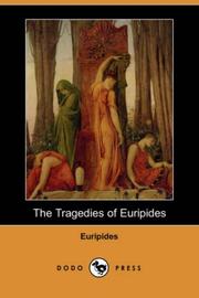 Cover of The  tragedies of Euripides
