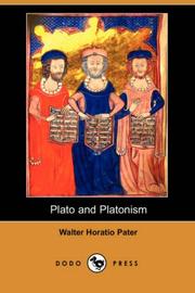 Cover of Plato and Platonism