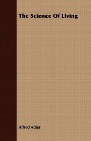 Cover of The science of living