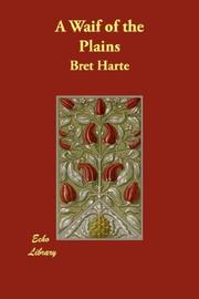 Cover of A waif of the plains