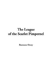 Cover of The League of the Scarlet Pimpernel