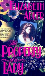 Cover of The Property of a Lady