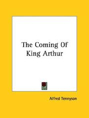 Cover of Tennyson's The coming of Arthur