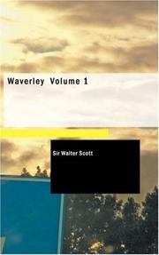 Cover of Waverley; or, 'Tis sixty years since ...