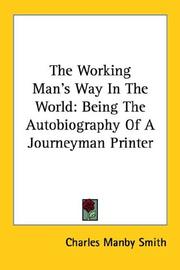 Cover of The working-man's way in the world