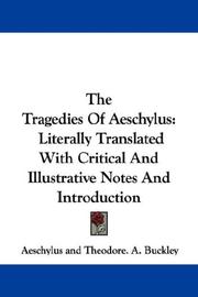 Cover of Tragoediae